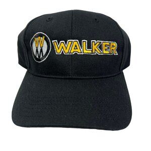 Walker Mower Black Baseball Cap Hat OSFA Walker Wear Lawn Grass Tractor